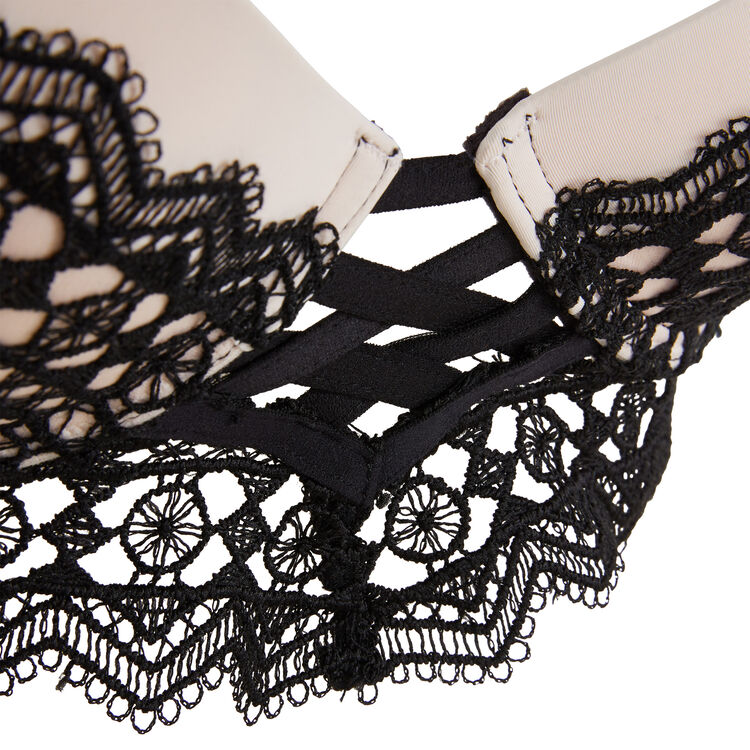 Soutien-gorge bustier rose pâle interviewiz Soutien-gorge bustier rose pâle interviewiz;