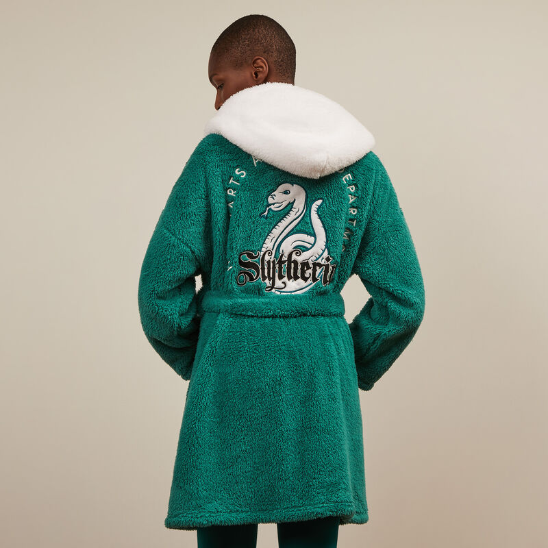 peignoir en polaire Serpentard - vert peignoir en polaire Serpentard - vert;