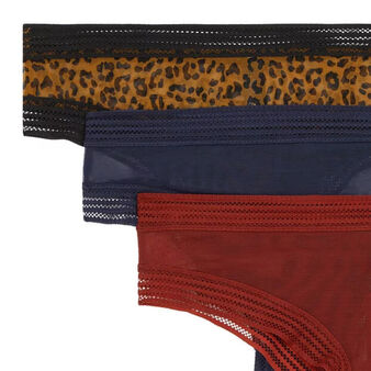 Lot de 3 shorty en tulle uni wafiz.