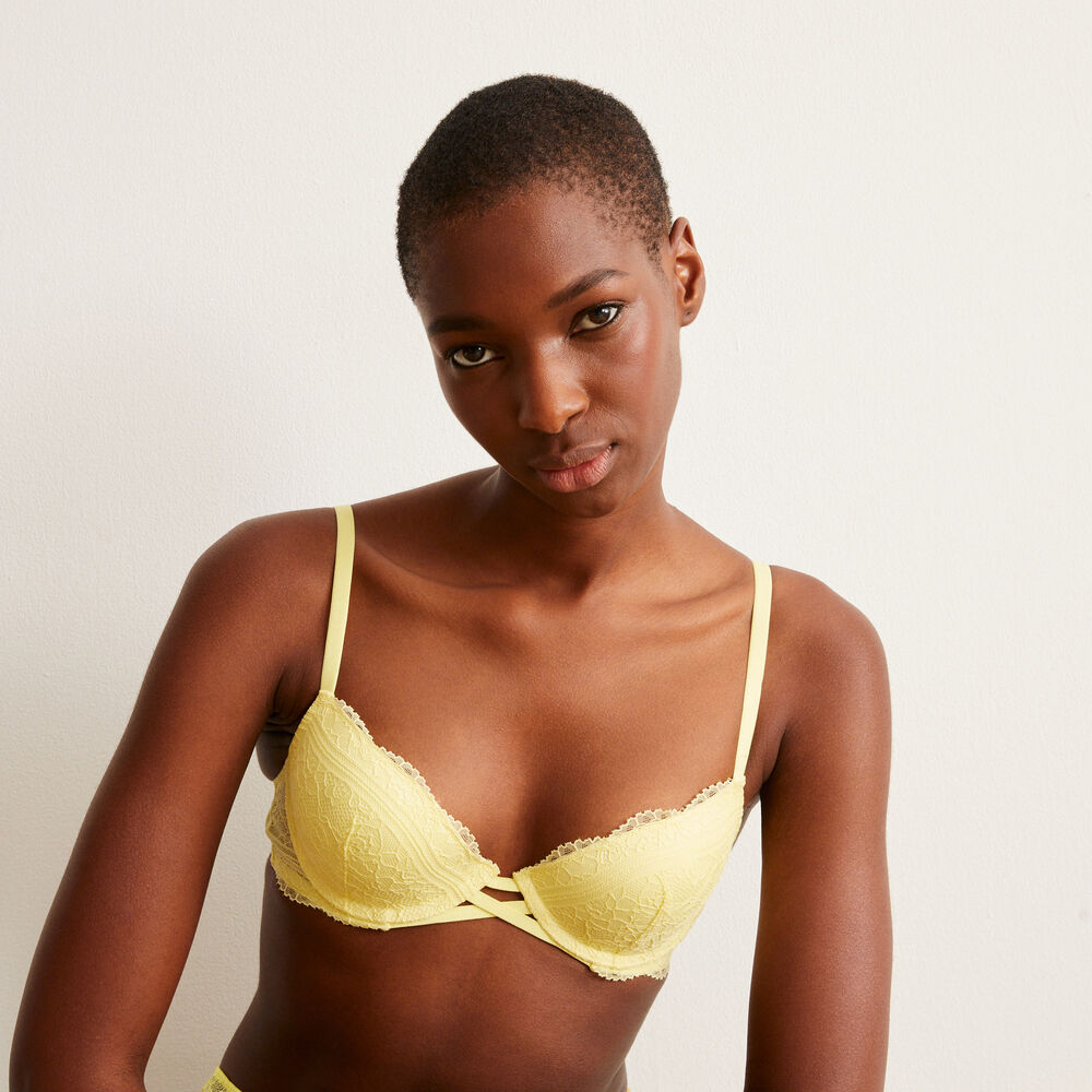 Soutien Gorge Femme Jaune Undiz