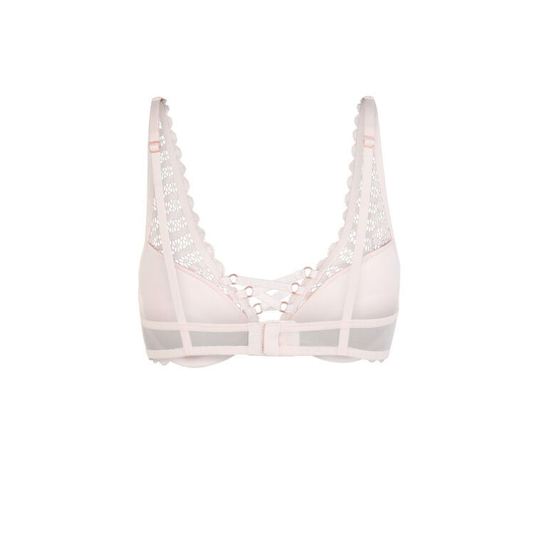 Soutien-gorge foulard push rose poudré modiz Soutien-gorge foulard push rose poudré modiz;