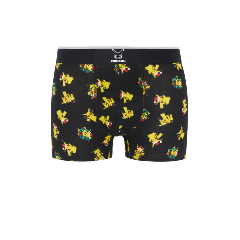 Boxer en coton print Pikachu pokenoeliz Boxer en coton print Pikachu pokenoeliz;
