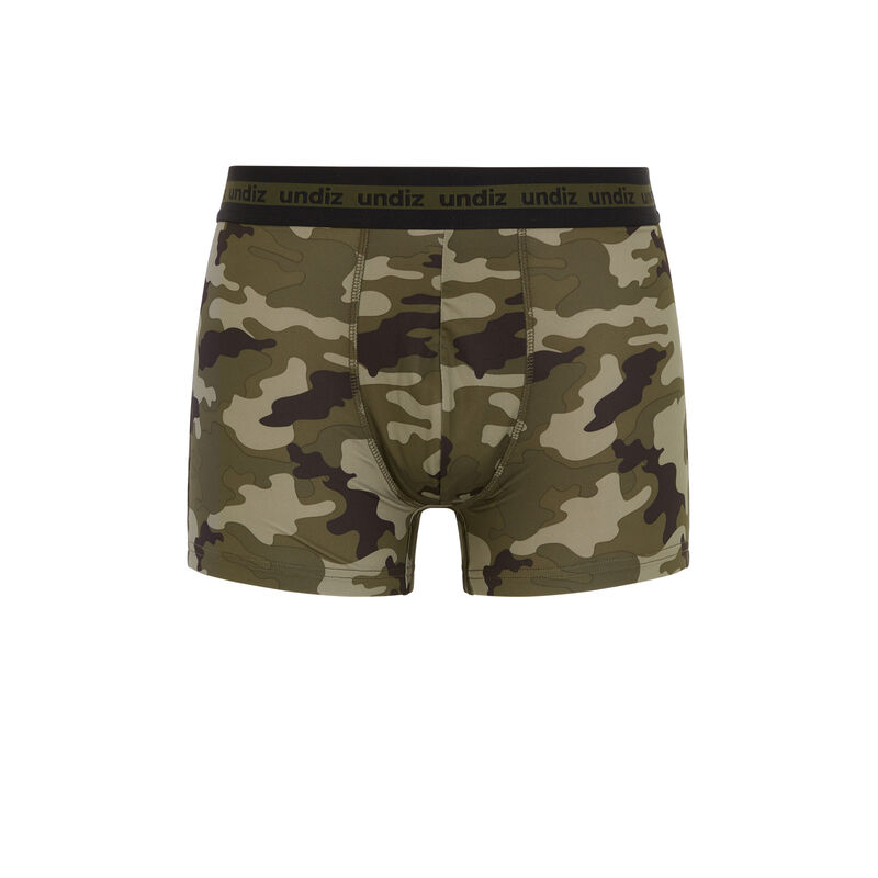 Boxer imprimé camouflage - noir Boxer imprimé camouflage - noir;