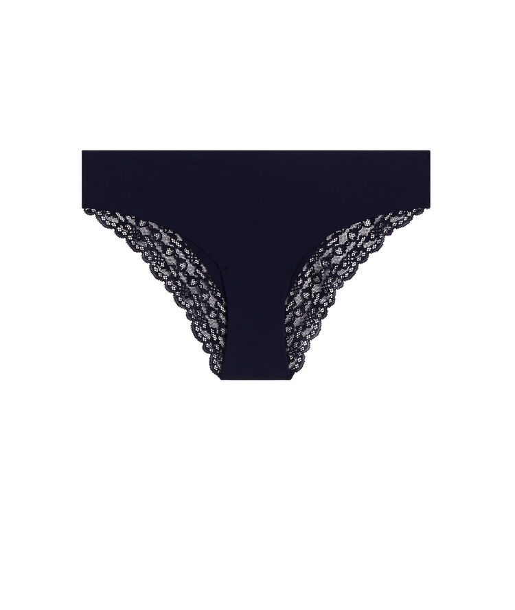 Culotte en micro shomiz bleu.