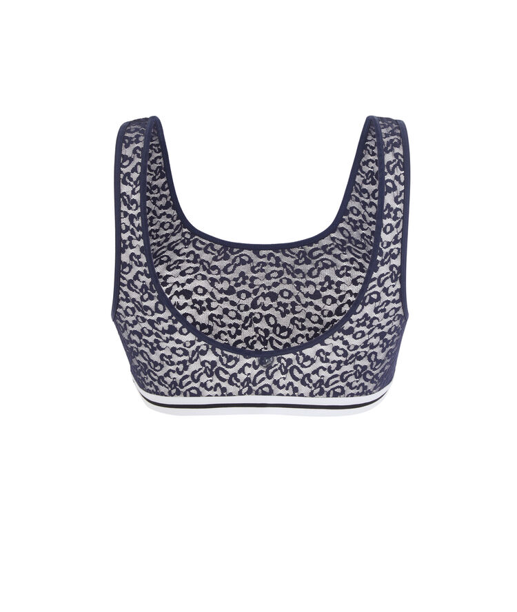 Brassière bleu marine secretiz leopiz bleu.