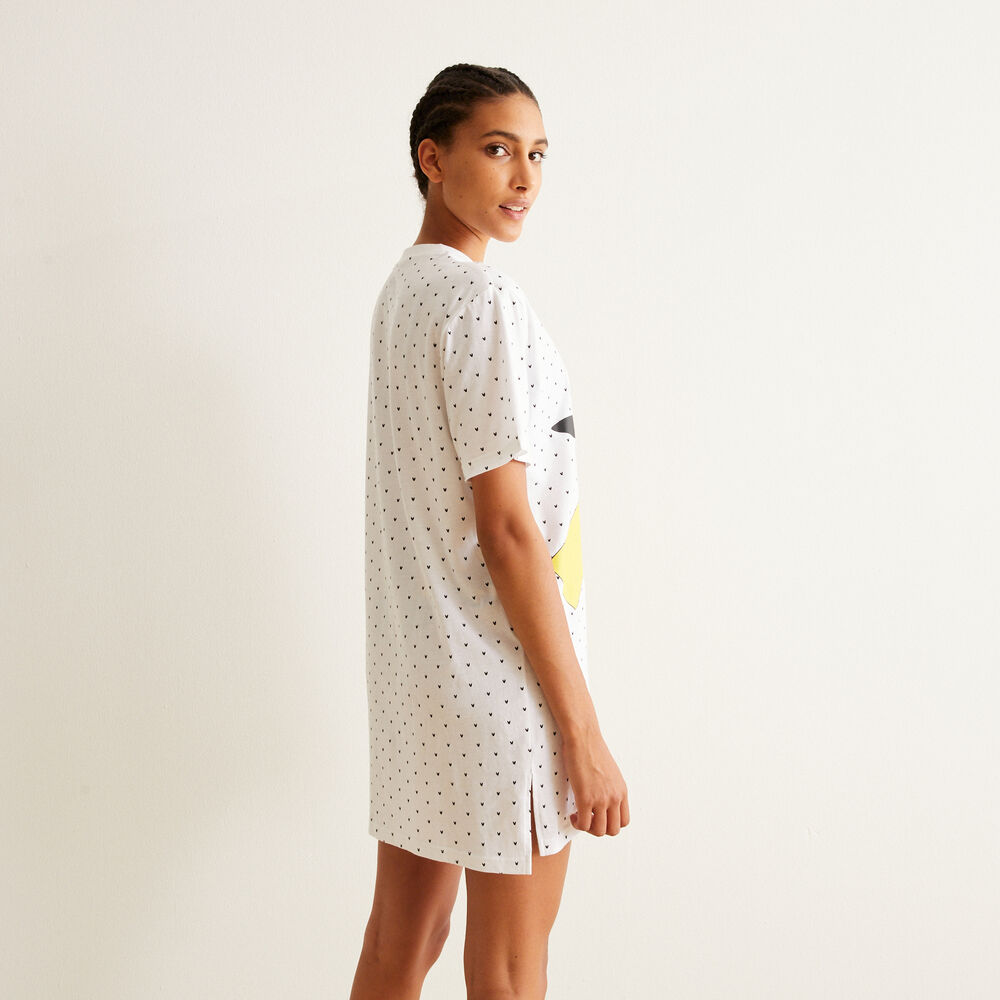 Set pyjama tunique et shorty pikachu - blanc blanc.