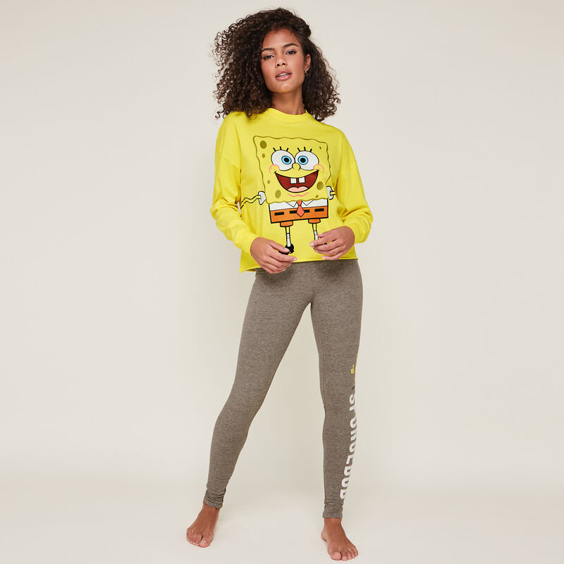 legging à imprimé bob l'éponge bralongiz legging à imprimé bob l'éponge bralongiz;