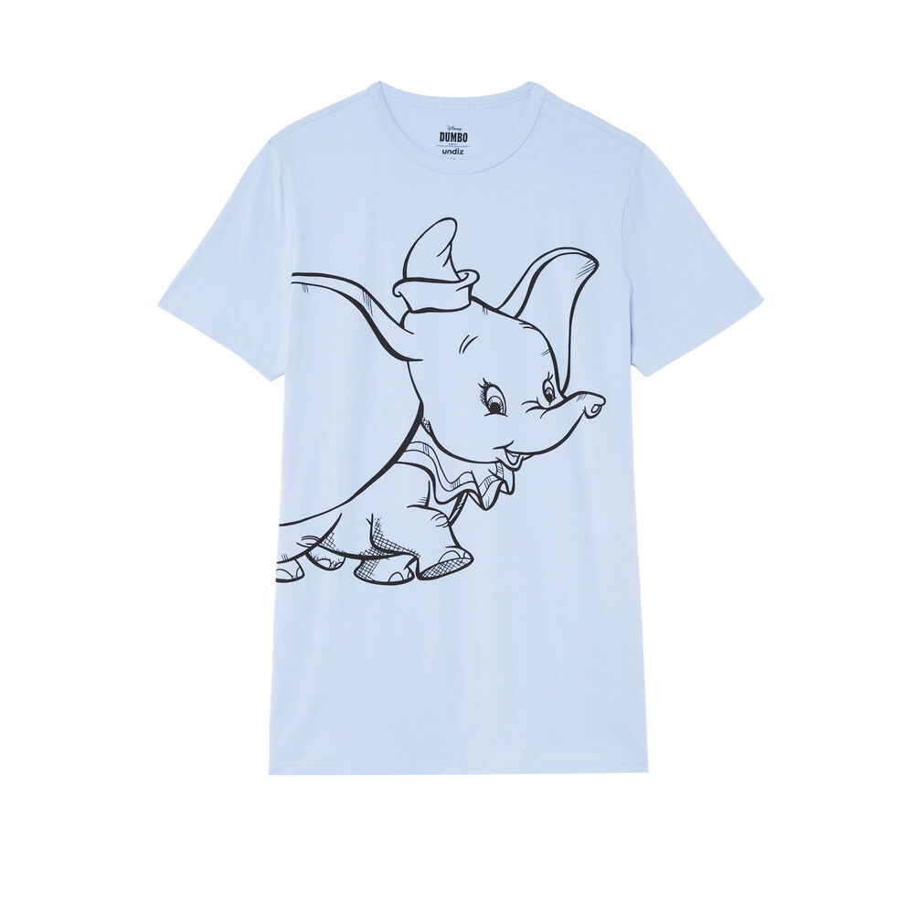 Tunique à imprimé dumbo - bleu clair bleu.