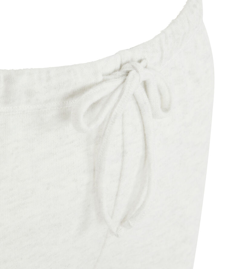 Pantalon en maille grattée quodiz gris.