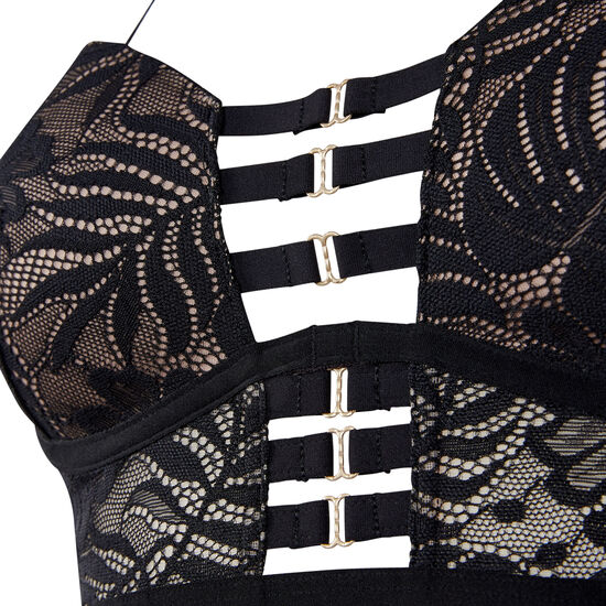 Soutien-gorge bustier ampli noir urbaniz Soutien-gorge bustier ampli noir urbaniz;