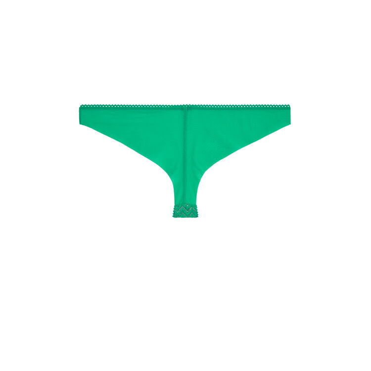 Tanga vert émeraude lurexiz vert.