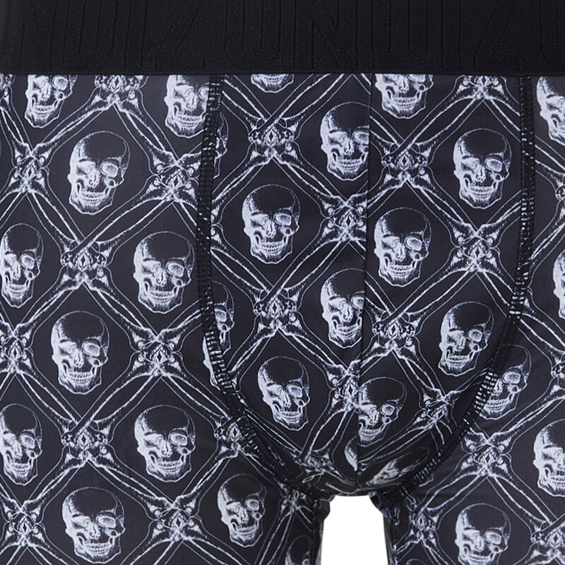 Boxer en micro imprimée Skulls dotskulliz Boxer en micro imprimée Skulls dotskulliz;