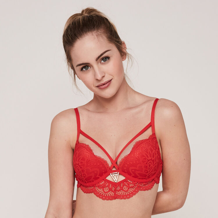 Tanga rouge precieusiz rouge.