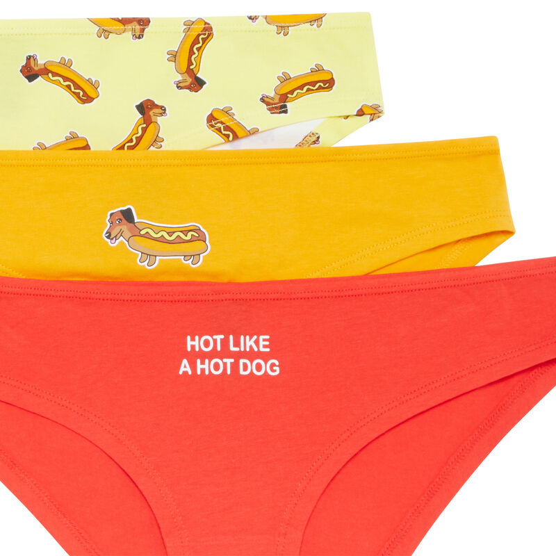 Lot de culottes en coton - orange Lot de culottes en coton - orange;