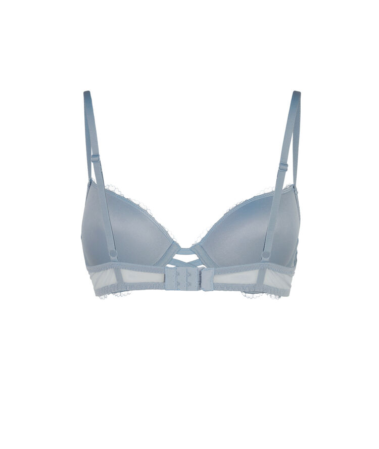 Soutien-gorge push bleu gris everydayiz bleu.