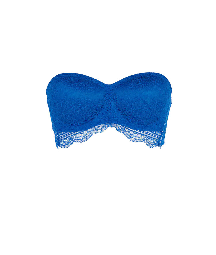 Soutien-gorge bandeau bleu roi everydayiz bleu.