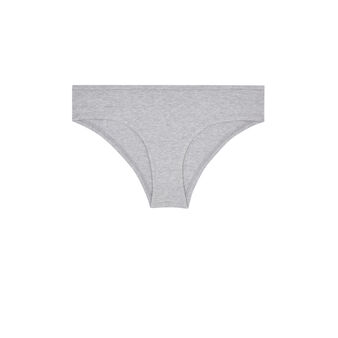 Shorty coton collab les confidentielles taraisoniz gris.