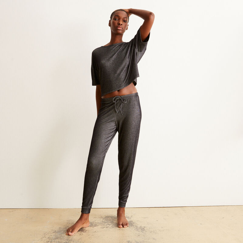 pantalon côtelé - noir pantalon côtelé - noir;