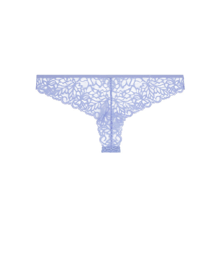 Tanga en dentelle - bleu ciel bleu ciel.