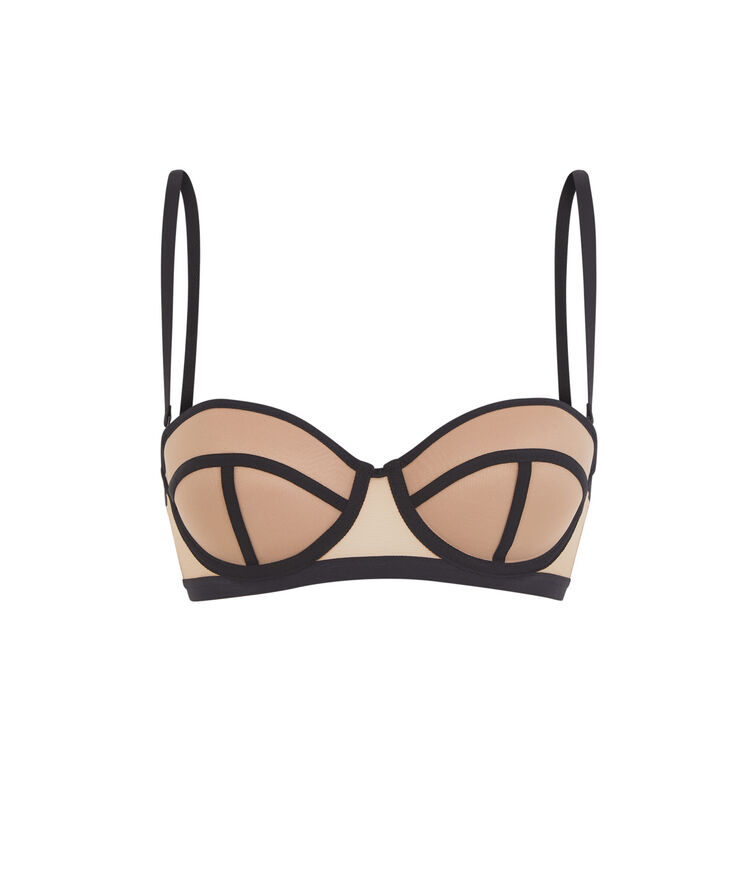 Soutien-gorge bandeau push noir saturiz noir.