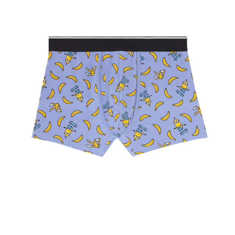 boxer Les Minions et bananes - bleu boxer Les Minions et bananes - bleu;