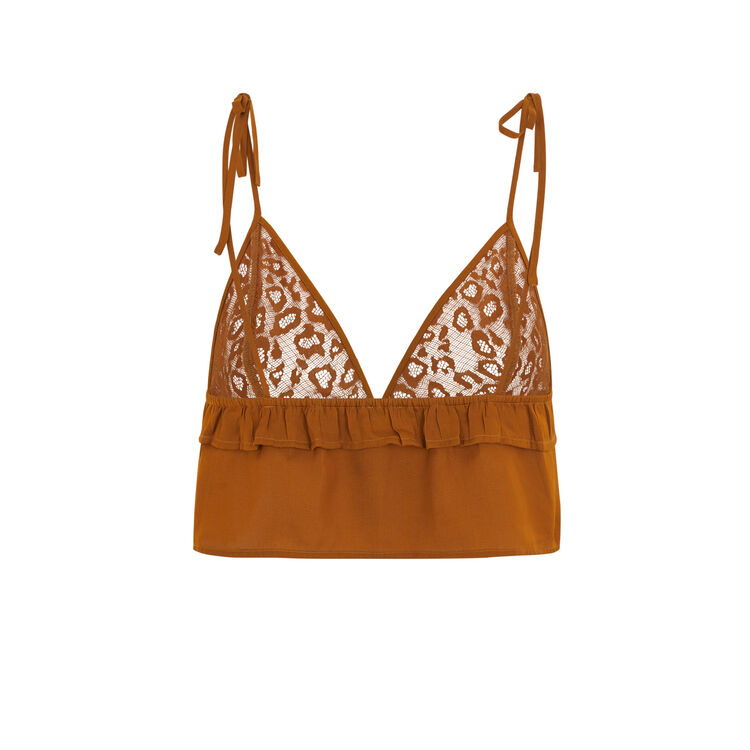 Top satin a nouer newjimacquiz camel.