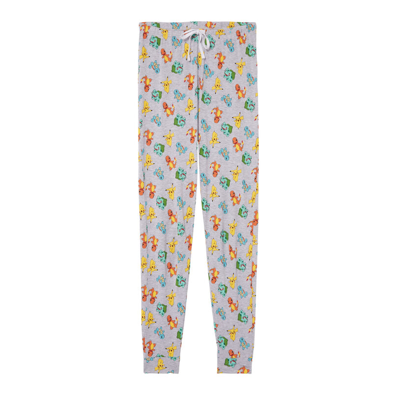 Pantalon imprimé Pokemon - gris Pantalon imprimé Pokemon - gris;