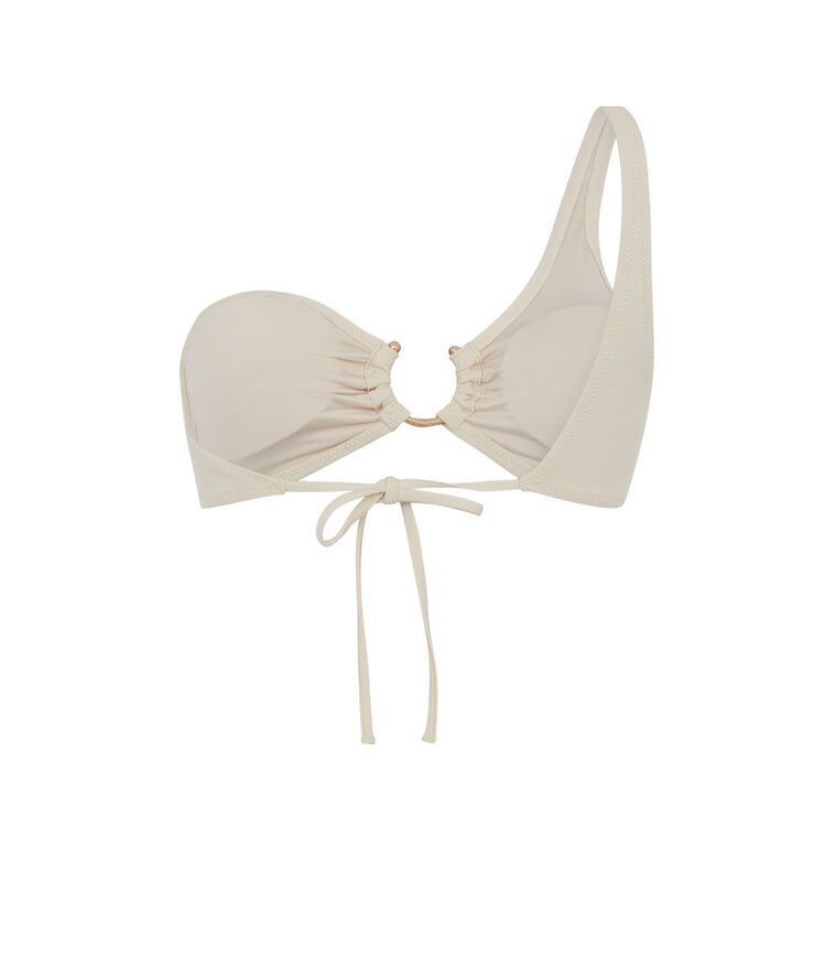 Haut de maillot de bain brassière - écru écru.