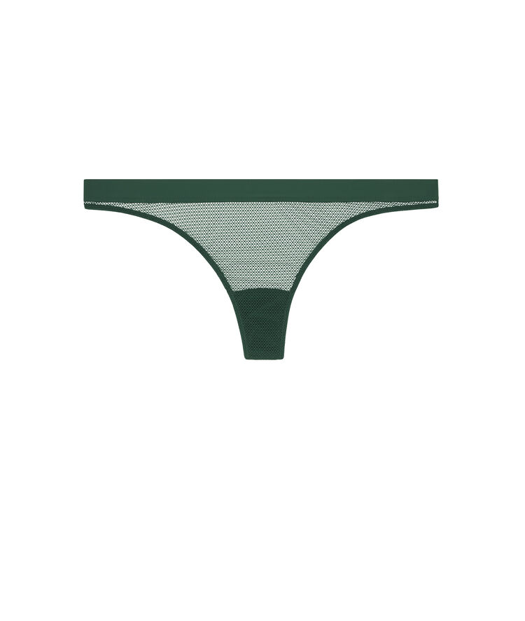 String en tulle appeliz vert.