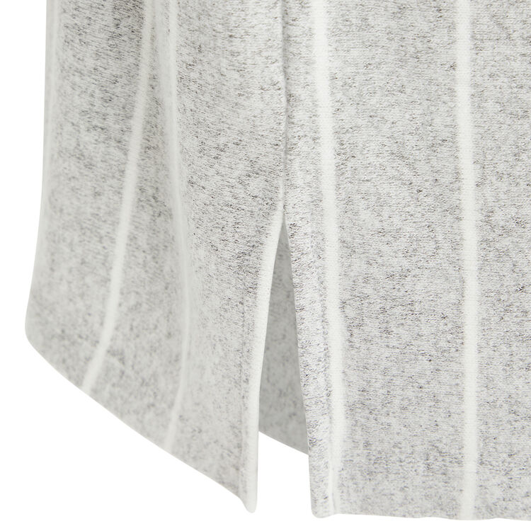 Top à manches longues carrystripiz gris.
