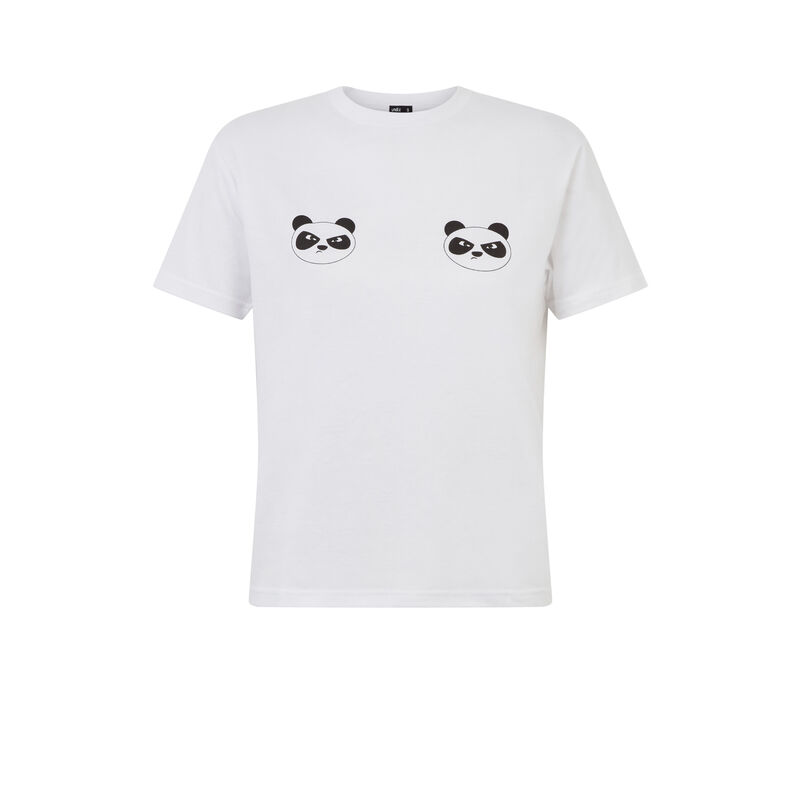 tee shirt à motifs panda - blanc tee shirt à motifs panda - blanc;