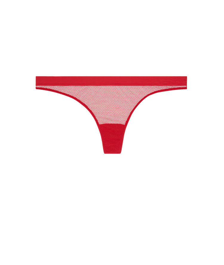 String en tulle appeliz rouge.