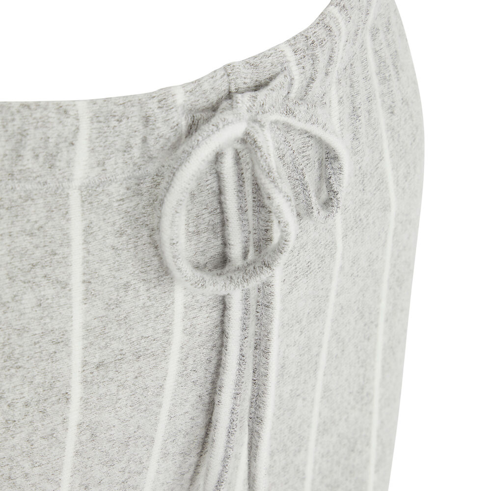 Pantalon à rayures quodistripiz gris.