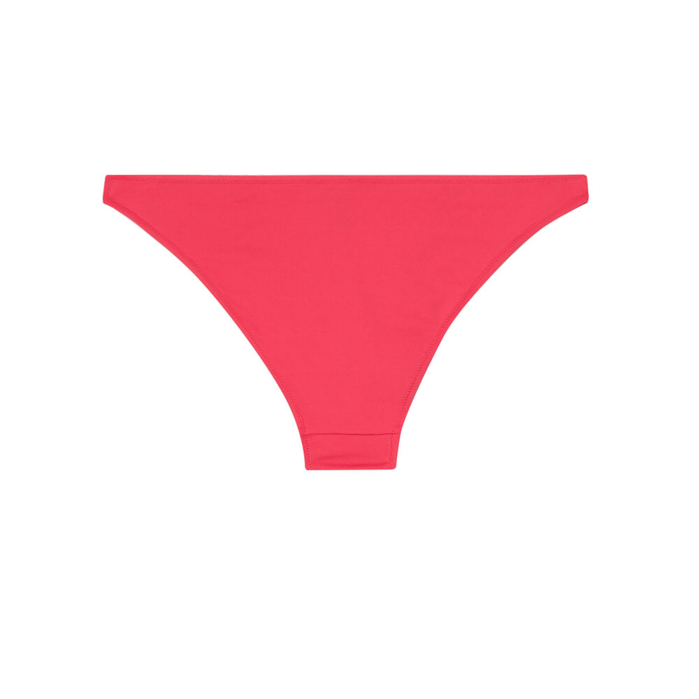 Bas de maillot de bain à détails anneaux - rose rose.
