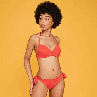 Tanga corail nouettiz orange.