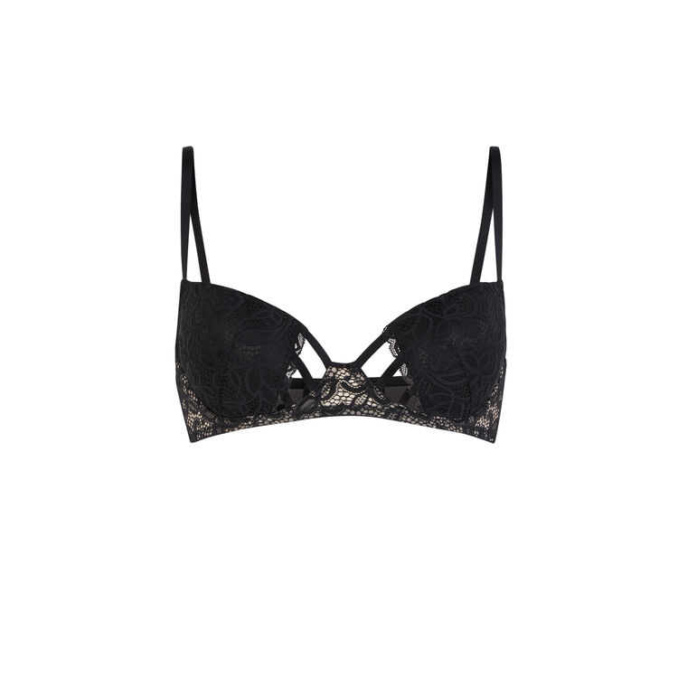 Soutien-gorge ampli noir stripiniz Soutien-gorge ampli noir stripiniz;