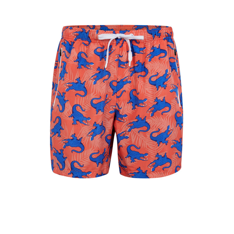 Short de bain corail crocodiliz Short de bain corail crocodiliz;