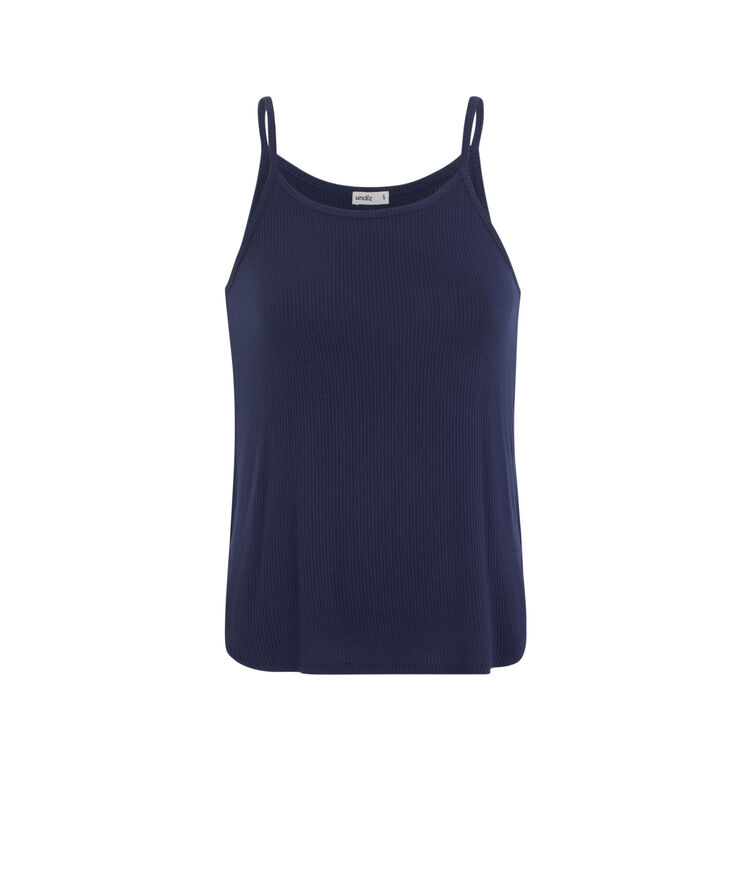 Top bleu marine debfluidiz bleu.