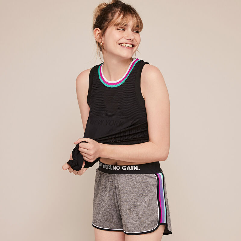 Short de sport en micro polasportiz Short de sport en micro polasportiz;