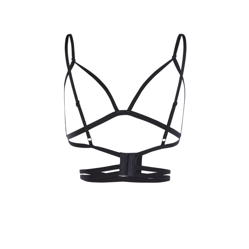 Harnais forme soutien-gorge - noir noir.