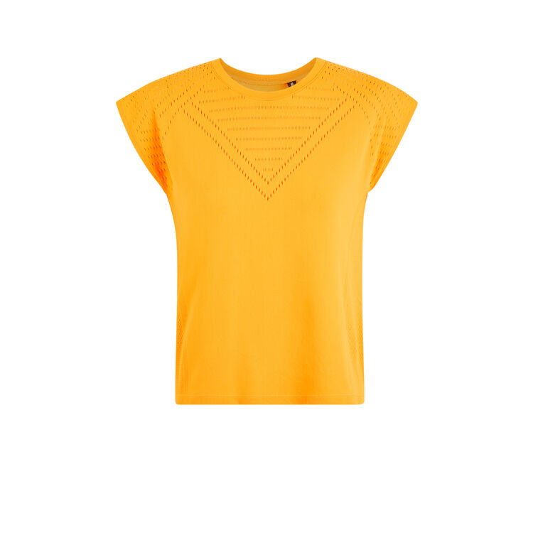 Top sport sans manches competitiz ocre.