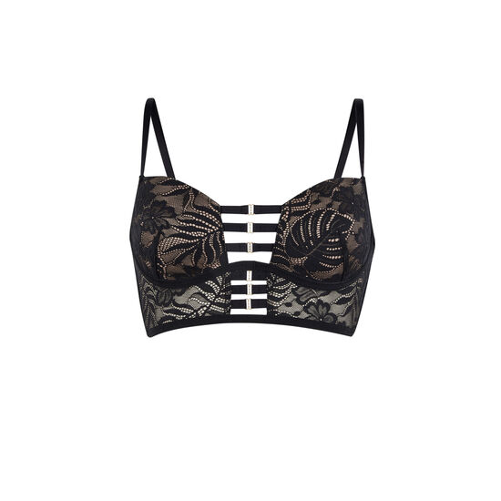 Soutien-gorge bustier ampli noir urbaniz Soutien-gorge bustier ampli noir urbaniz;