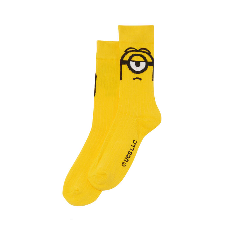 chaussettes Les Minions - jaune chaussettes Les Minions - jaune;