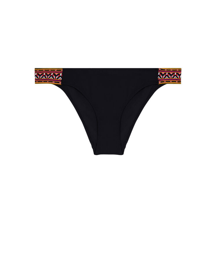 Bas de maillot de bain noir brodindiz noir.