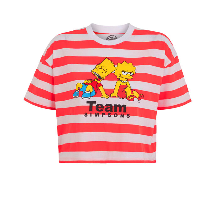 Top corail fluo lisaiz rose.