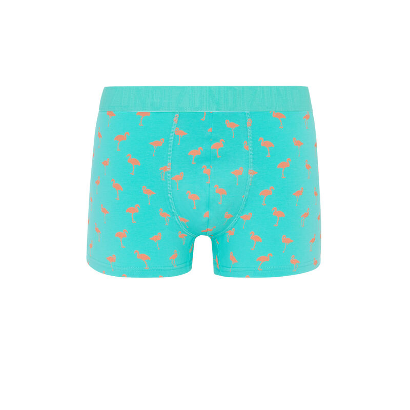 boxer en coton - vert boxer en coton - vert ;