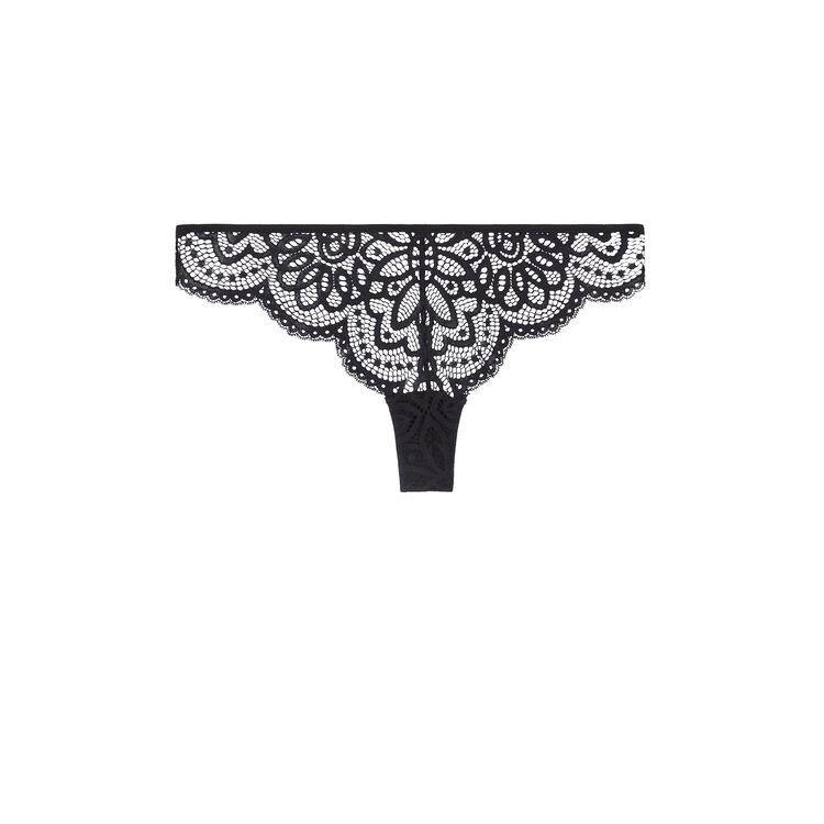 Tanga noir precieusiz noir.