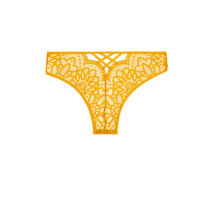 Tanga jaune american dreamiz Tanga jaune american dreamiz;