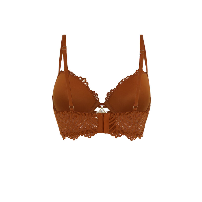 soutien-gorge bustier ampli - marron soutien-gorge bustier ampli - marron;