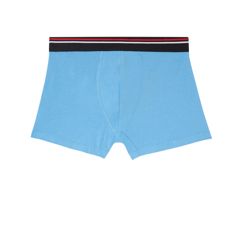 boxer à message modestie - bleu boxer à message modestie - bleu;